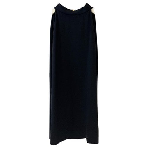 Pre-owned Celine Silk Mini Dress In Black