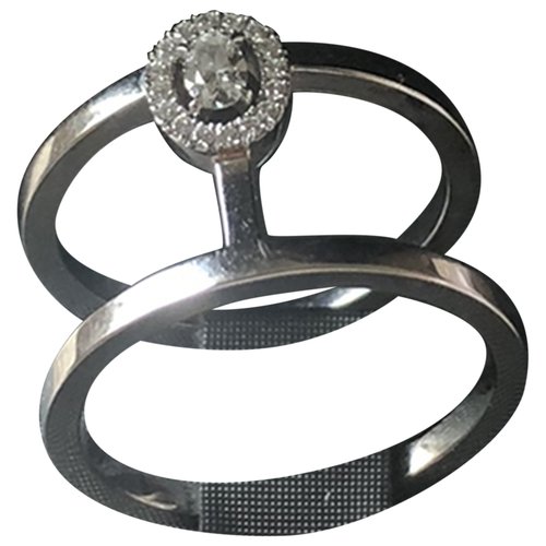 Pre-owned Messika Glam'azone White Gold Ring