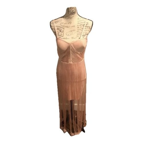 Pre-owned Bcbg Max Azria Dress In Pink