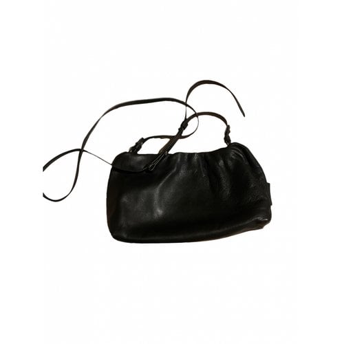 Pre-owned Marc O'polo Leather Handbag In Black
