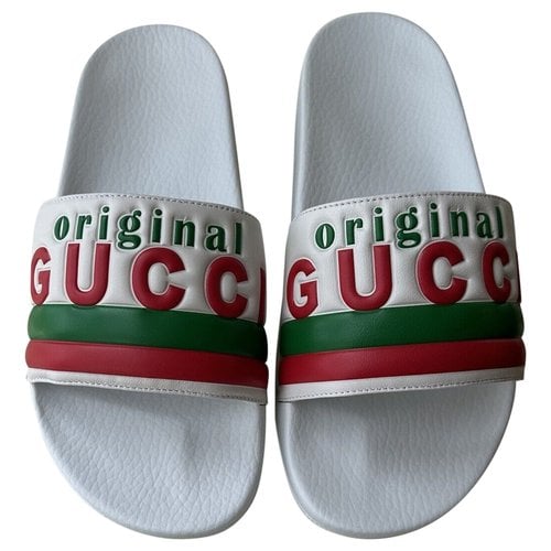 Pre-owned Gucci Sandals In Multicolour