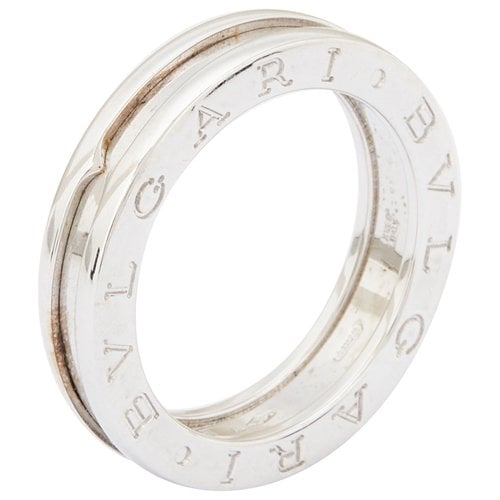 Pre-owned Bvlgari White Gold Ring
