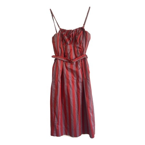 Pre-owned Vivienne Westwood Red Label Mid-length Dress In Red