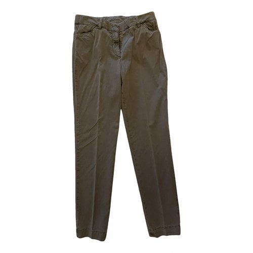 Pre-owned Incotex Slim Pants In Grey