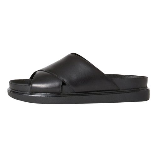 Pre-owned Vagabond Leather Sandal In Black