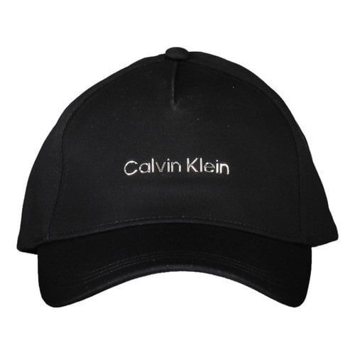 Pre-owned Calvin Klein Hat In Black