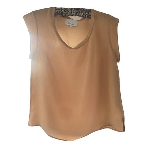 Pre-owned 3.1 Phillip Lim / フィリップ リム Silk T-shirt In Camel