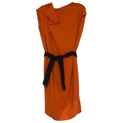 Pre-owned Roksanda Ilincic Mid-length Dress In Orange