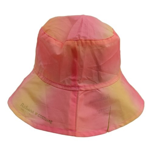 Pre-owned Rabens Saloner Hat In Multicolour