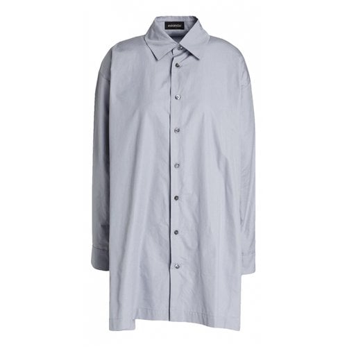 Pre-owned Eskandar Shirt In Grey