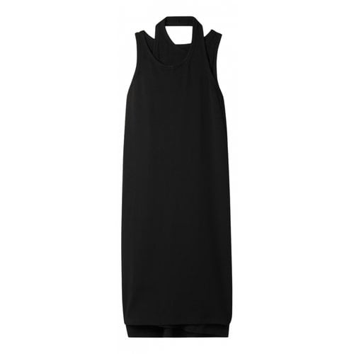 Pre-owned The Frankie Shop Mid-length Dress In Black