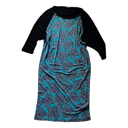 Pre-owned Marella Mid-length Dress In Turquoise