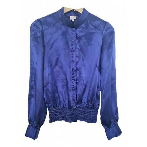 Pre-owned Whistles Silk Blouse In Purple