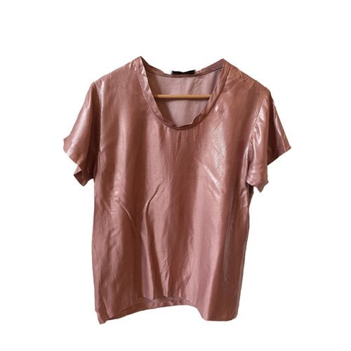 Pre-owned Guy Laroche T-shirt In Pink