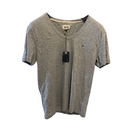 Pre-owned Tommy Hilfiger T-shirt In Grey