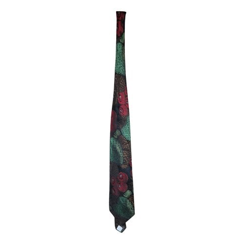 Pre-owned Moschino Silk Tie In Other