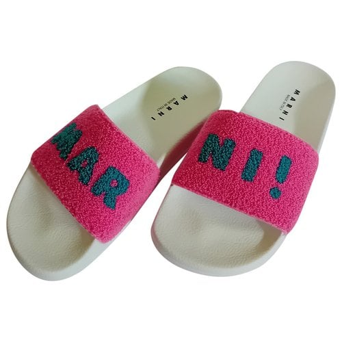 Pre-owned Marni Sandal In Pink