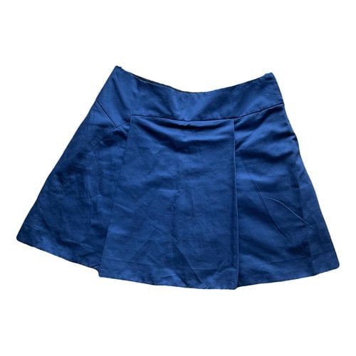Pre-owned Chloé Mini Skirt In Blue