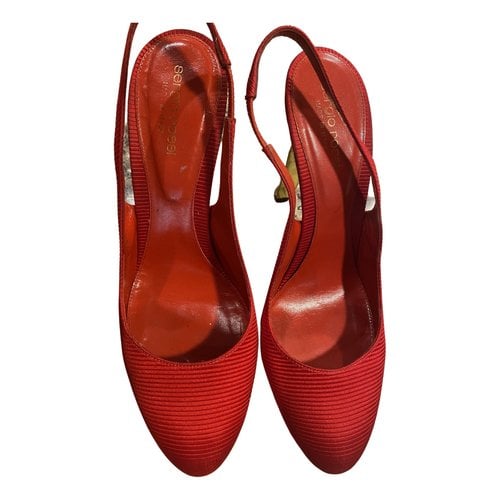 Pre-owned Sergio Rossi Heels In Red