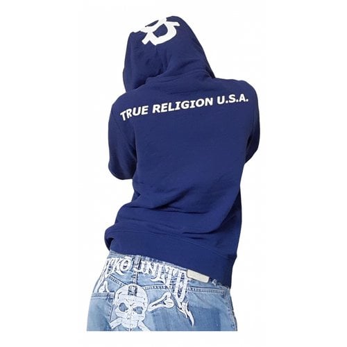 Pre-owned True Religion Vest In Blue