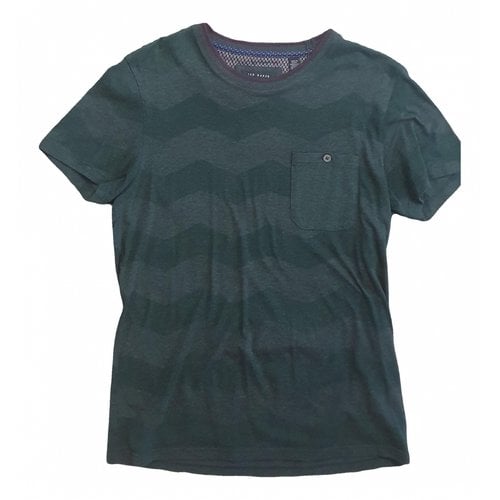 Pre-owned Ted Baker T-shirt In Green