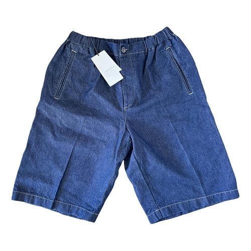 Pre-owned Gucci Short In Blue