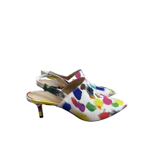 Pre-owned Christopher Kane Leather Mules & Clogs In Multicolour