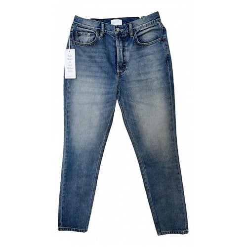 Pre-owned Boyish Straight Pants In Blue