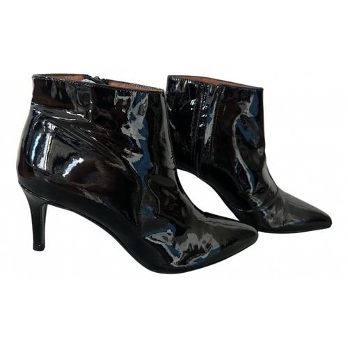 Pre-owned Twist & Tango Leather Boots In Black