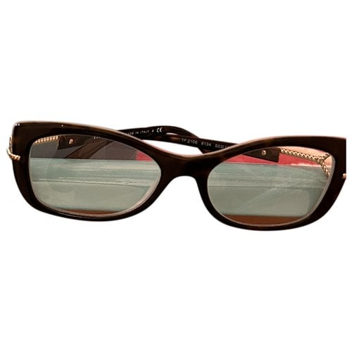 Pre-owned Tiffany & Co Sunglasses In Brown