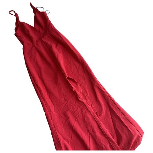 Pre-owned Lovers & Friends Maxi Dress In Red
