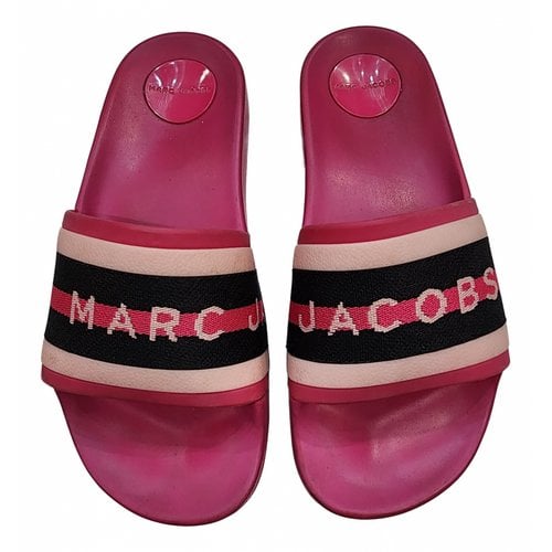 Pre-owned Marc Jacobs Sandals In Pink