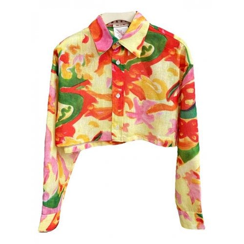 Pre-owned Marni Linen Shirt In Multicolour