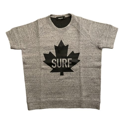 Pre-owned Dsquared2 Sweatshirt In Grey