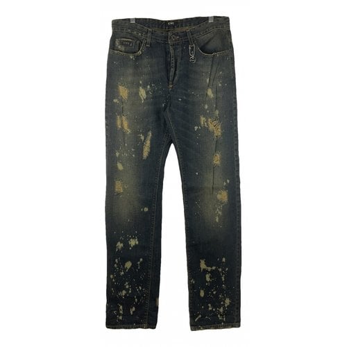 Pre-owned Costume National Jeans In Black