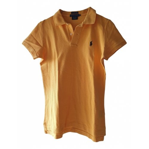 Pre-owned Ralph Lauren Polo In Yellow