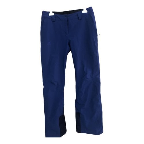 Pre-owned Salomon Overall In Blue