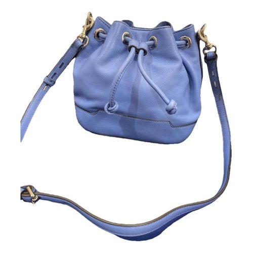 Pre-owned Rebecca Minkoff Leather Crossbody Bag In Blue