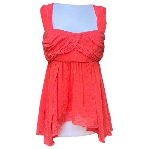 Pre-owned Carven Camisole In Orange