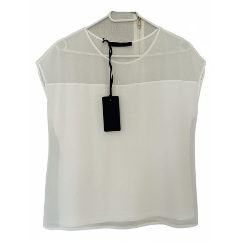 Pre-owned Les Copains Top In White