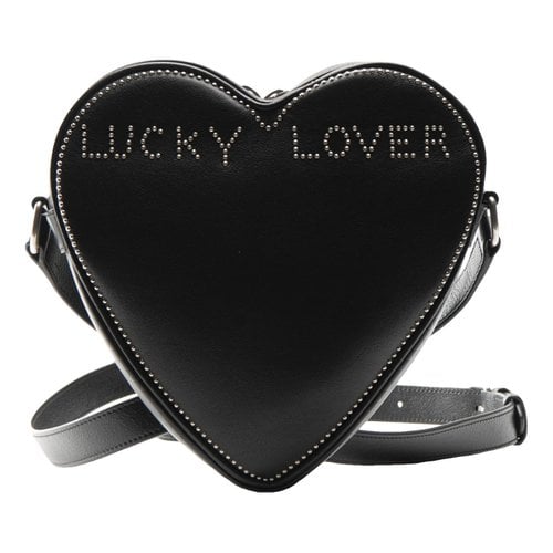 Pre-owned Celine Leather Crossbody Bag In Black