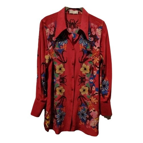 Pre-owned Etro Silk Shirt In Red
