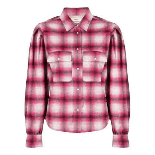 Pre-owned Isabel Marant Étoile Wool Blouse In Pink