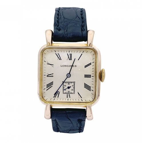 Pre-owned Longines Pink Gold Watch