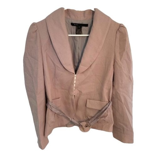 Pre-owned Marc Jacobs Wool Suit Jacket In Pink