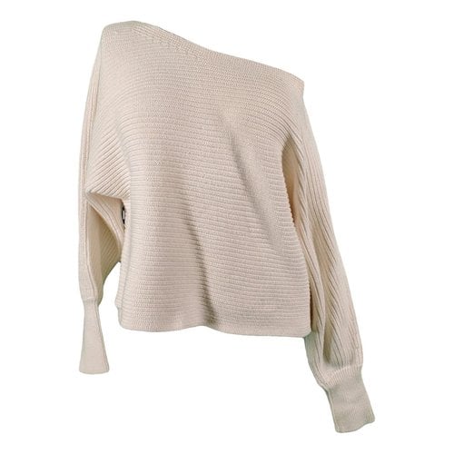Pre-owned Intermix Jumper In White