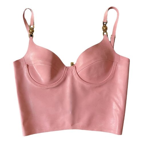 Pre-owned Versace Camisole In Pink