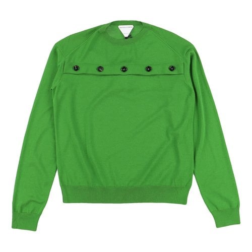 Pre-owned Bottega Veneta Wool Sweatshirt In Green