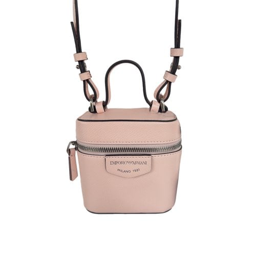 Pre-owned Emporio Armani Crossbody Bag In Pink