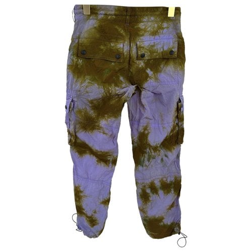 Pre-owned Palm Angels Large Pants In Purple